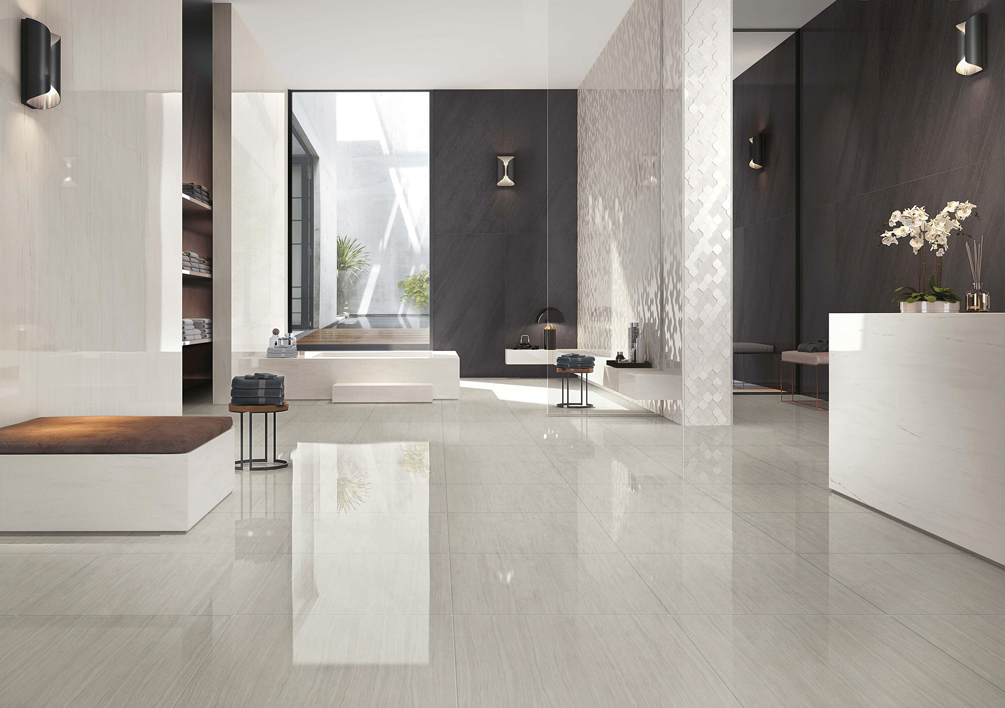 Carrara White Polished